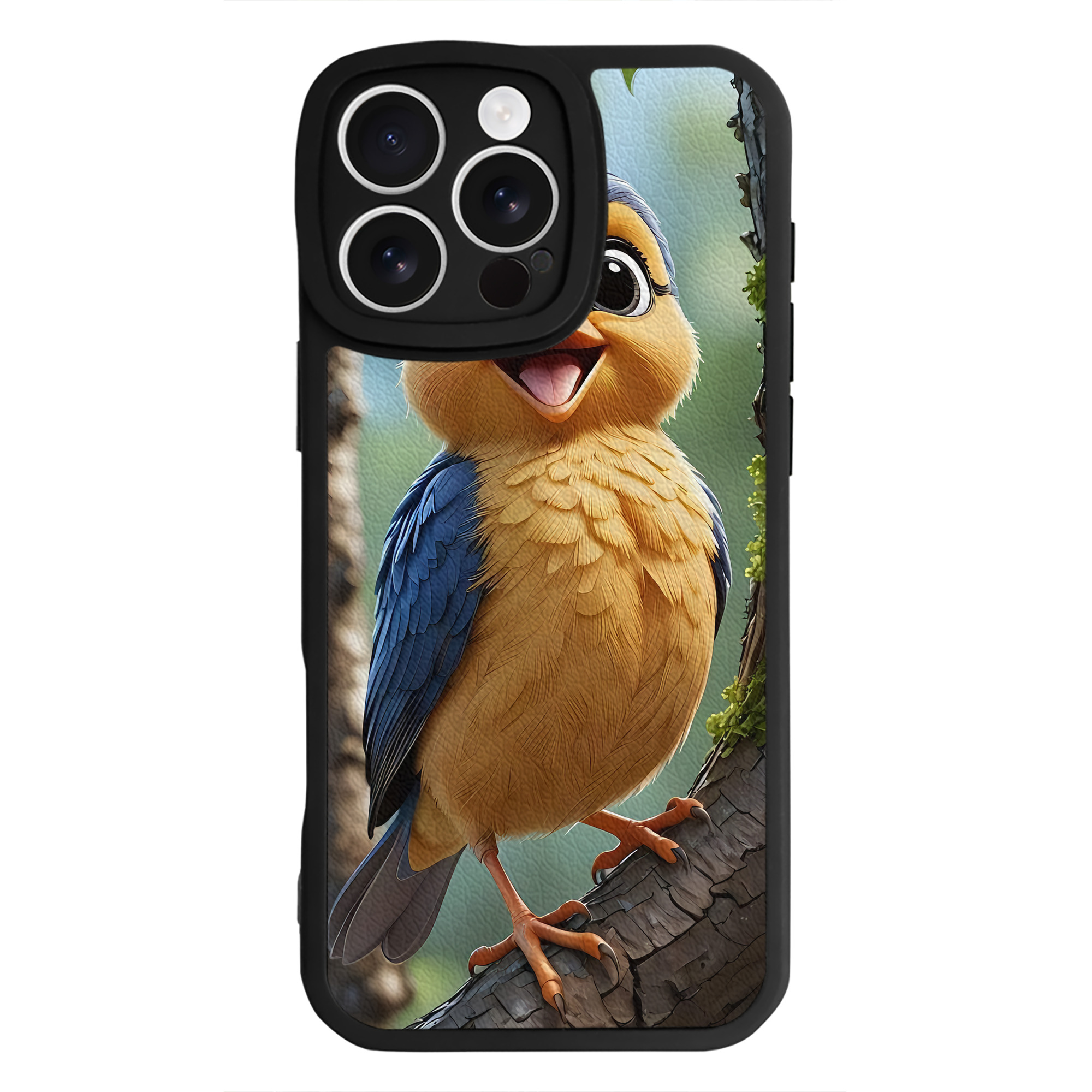 （画像用） Angry Birds アングリーバード 【iPhone 16シリーズ対応】シリコンスマホケース（レザー調） 材質：シリコン